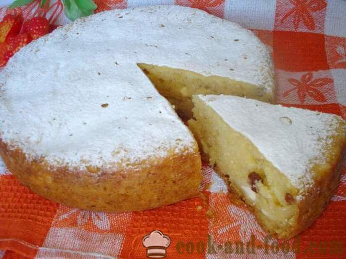 Ost kage i multivarka - hvordan man tilbereder ost kage i multivarka, trin for trin opskrift fotos