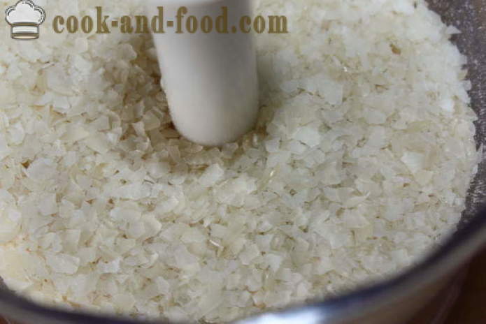 Lækre sprøde ris dej med stormskridt - hvordan man laver en honningkager dej af mel ris med gær, en trin for trin opskrift fotos
