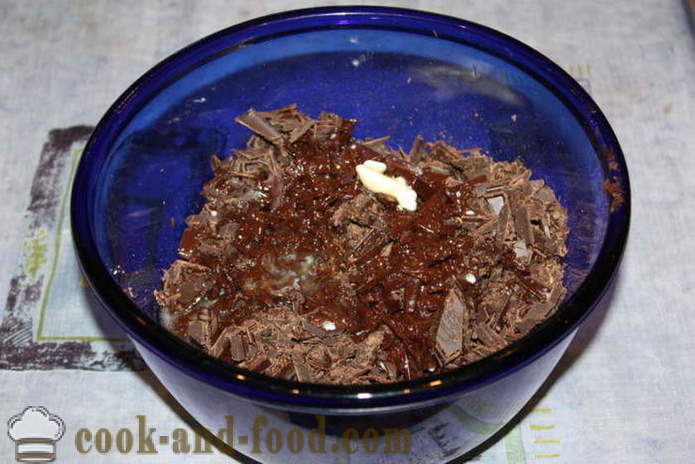 Hjemmelavet chokolade trøfler - hvordan man laver trøfler slik derhjemme, trin for trin opskrift fotos