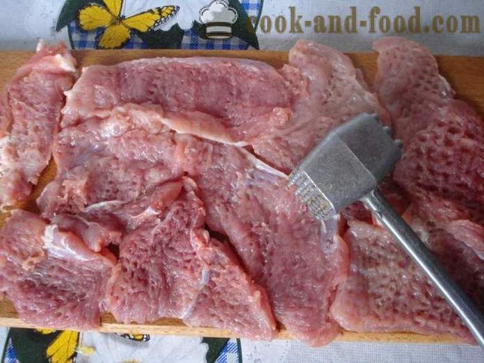 Saftige svinekoteletter i dej - hvordan man laver en blød og saftig kotelet i panden, en trin for trin opskrift fotos