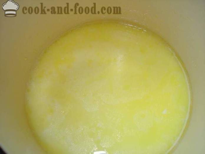 Hjemmelavet is fremstillet af mælk med stivelse - hvordan man laver en is sundae derhjemme, trin for trin opskrift fotos