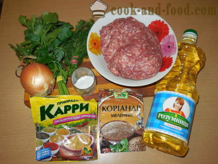 Lækker kebab af oksekød i ovnen - hvordan at lave mad kebab derhjemme, trin for trin opskrift fotos