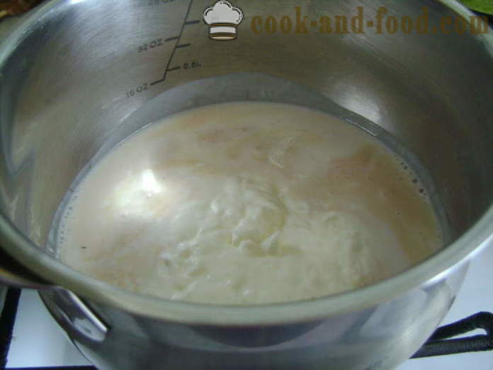 Hurtige test på yoghurt uden gær - hvordan man laver dejen på yoghurt til tærter, trin for trin opskrift fotos