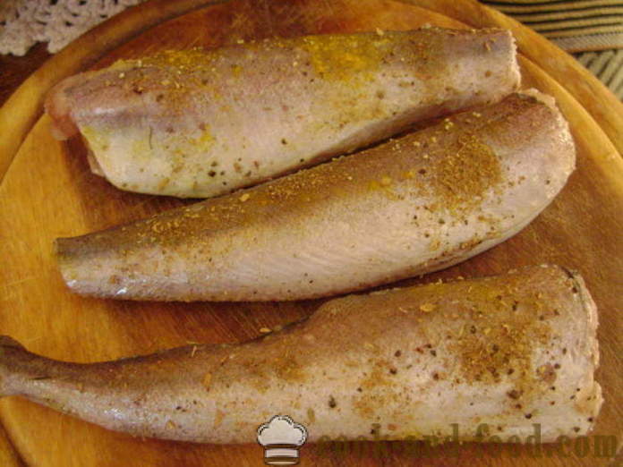 Fisk gryderet - hvordan man tilbereder fisk gryderet i ovnen, med en trin for trin opskrift fotos