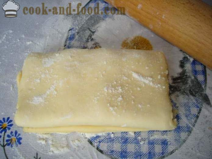 Puff bagels - hvordan man laver bagels fra det færdige butterdej, med en trin for trin opskrift fotos