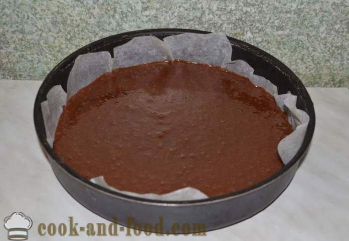 Chokolade brownie kage - hvordan man kan gøre chokolade brownies derhjemme, skridt for skridt opskrift fotos