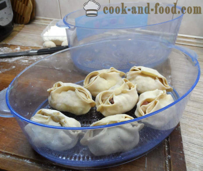 Lækre dumplings med kød - hvordan man laver melboller derhjemme, skridt for skridt opskrift fotos