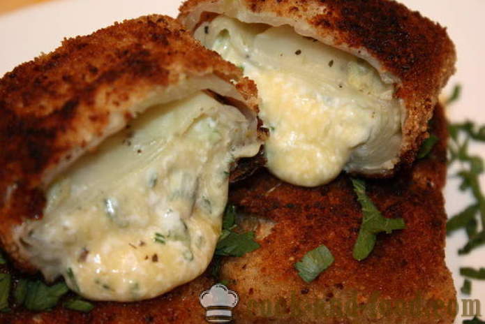 Bøf med kål og ost i en gryde - hvordan man kan tilberede en bøf med kål, en trin for trin opskrift fotos