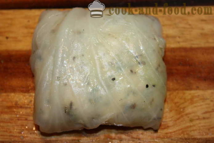 Bøf med kål og ost i en gryde - hvordan man kan tilberede en bøf med kål, en trin for trin opskrift fotos