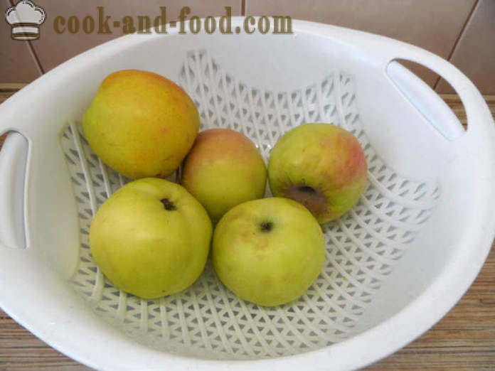 Apple mousse med gelatine - hvordan man laver æblemos derhjemme, trin for trin opskrift fotos