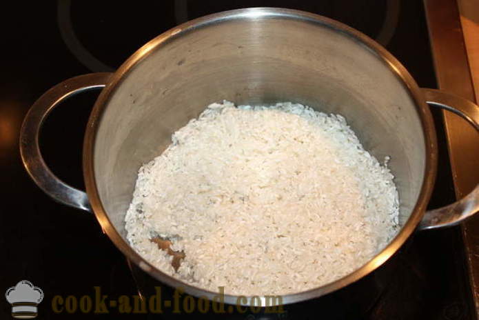Ris grød med græskar på mælk - hvordan man laver risengrød med græskar på en tallerken, med en trin for trin opskrift fotos