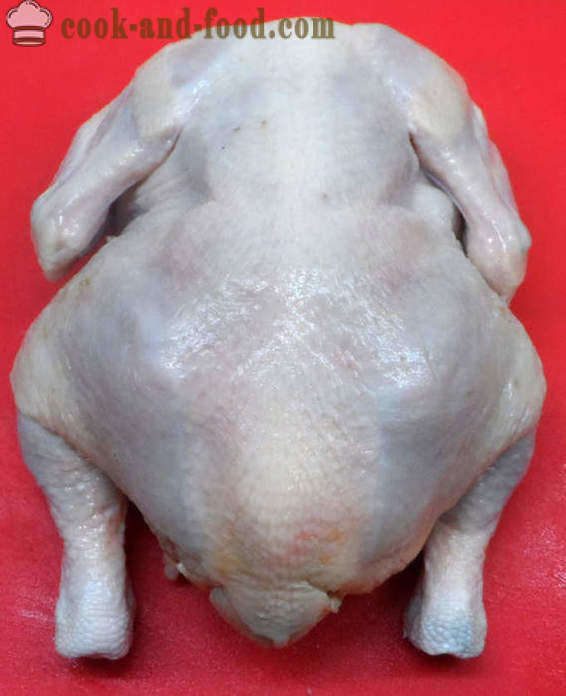 Fyldte kylling uden ben i ovnen - hvordan man laver fyldte kylling uden ben, en trin for trin opskrift fotos