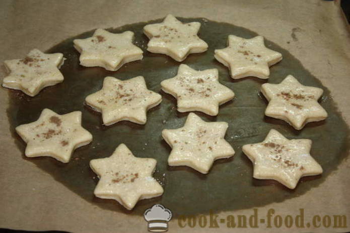 Ginger shortbread biscuits - hvordan til at bage honningkager cookies derhjemme, skridt for skridt opskrift fotos