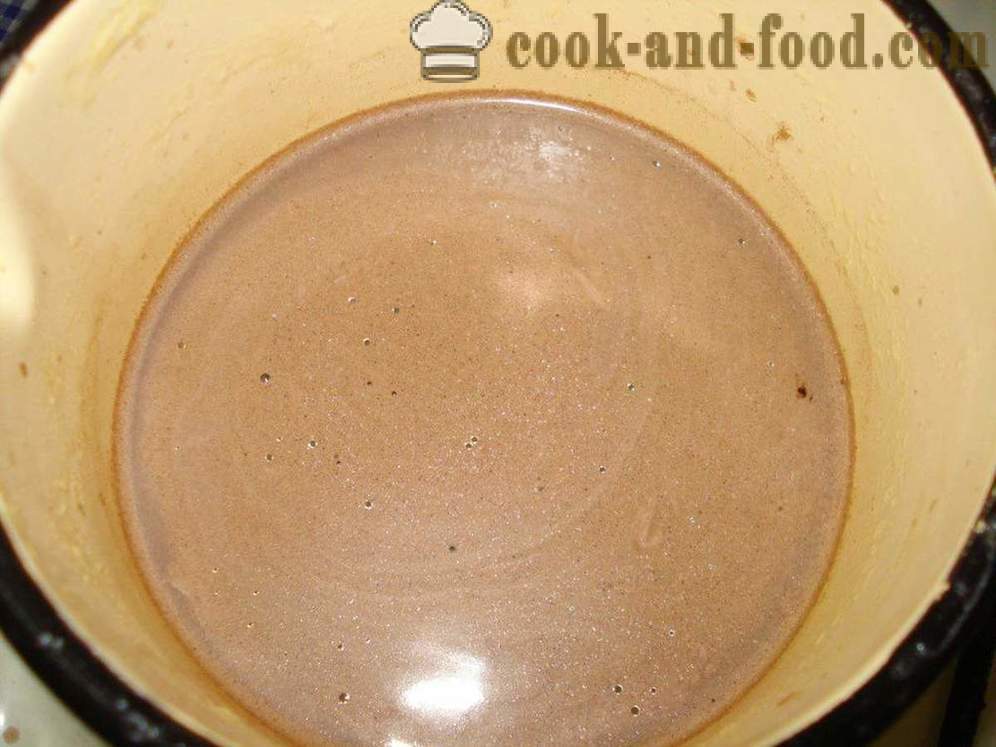 Hjemmelavet kakao med mælk - hvordan man laver den kakao pulver med mælk, en trin for trin opskrift fotos