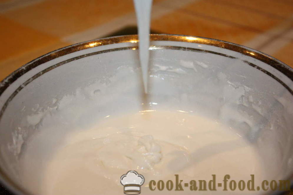 Royal icing til kager - hvordan man laver glasur til kager derhjemme, skridt for skridt opskrift fotos