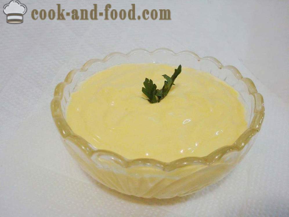 Hjemmelavet mayonnaise i en blender - hvordan man laver mayonnaise derhjemme blender, en trin for trin opskrift fotos