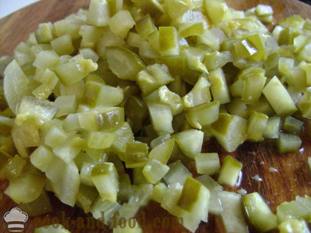 Lean blev lavet med byg og pickles - hvordan at lave mad meatless lage med byg, en trin for trin opskrift fotos