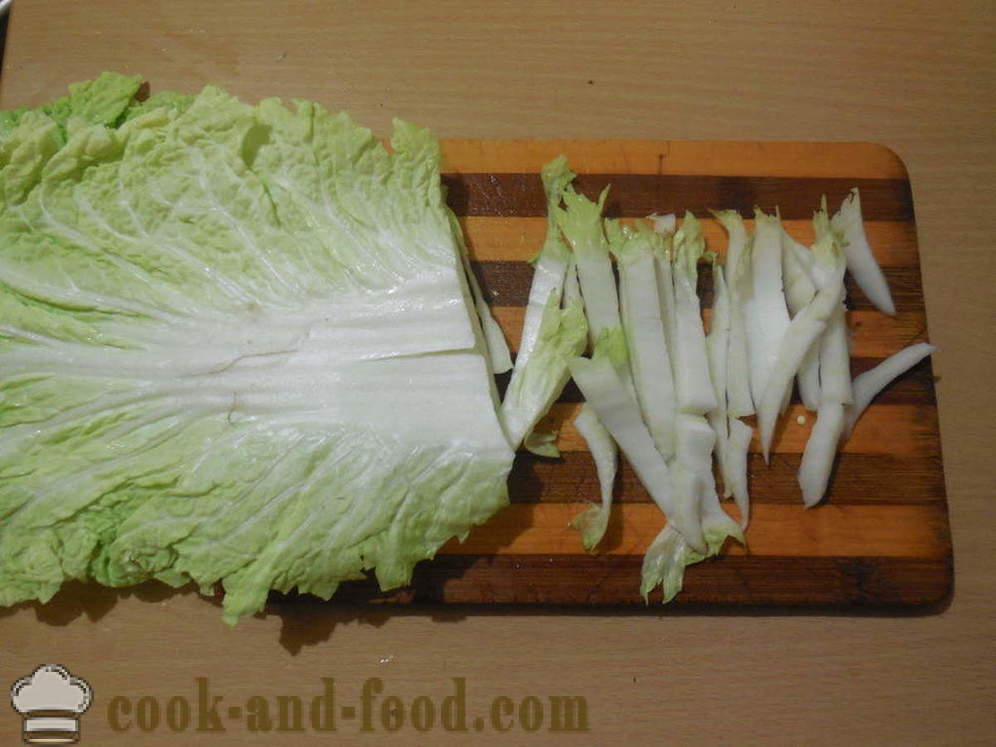 Grøntsager i koreansk - madlavning grøntsager i koreansk, en trin for trin opskrift fotos
