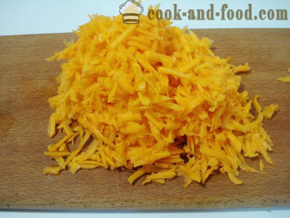 Pumpkin grød af ris og solsikkefrø - hvordan at tilberede en lækker græskar grød, en trin for trin opskrift fotos