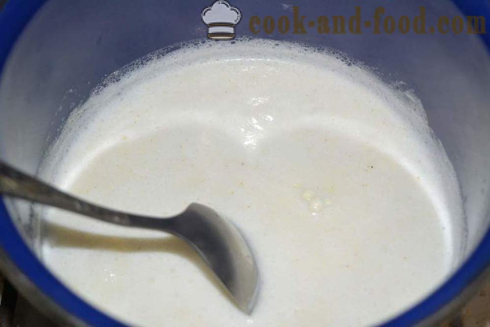 Semulje i mælk uden klumper i panden - hvordan man laver grød med mælk uden klumper, trin for trin opskrift fotos