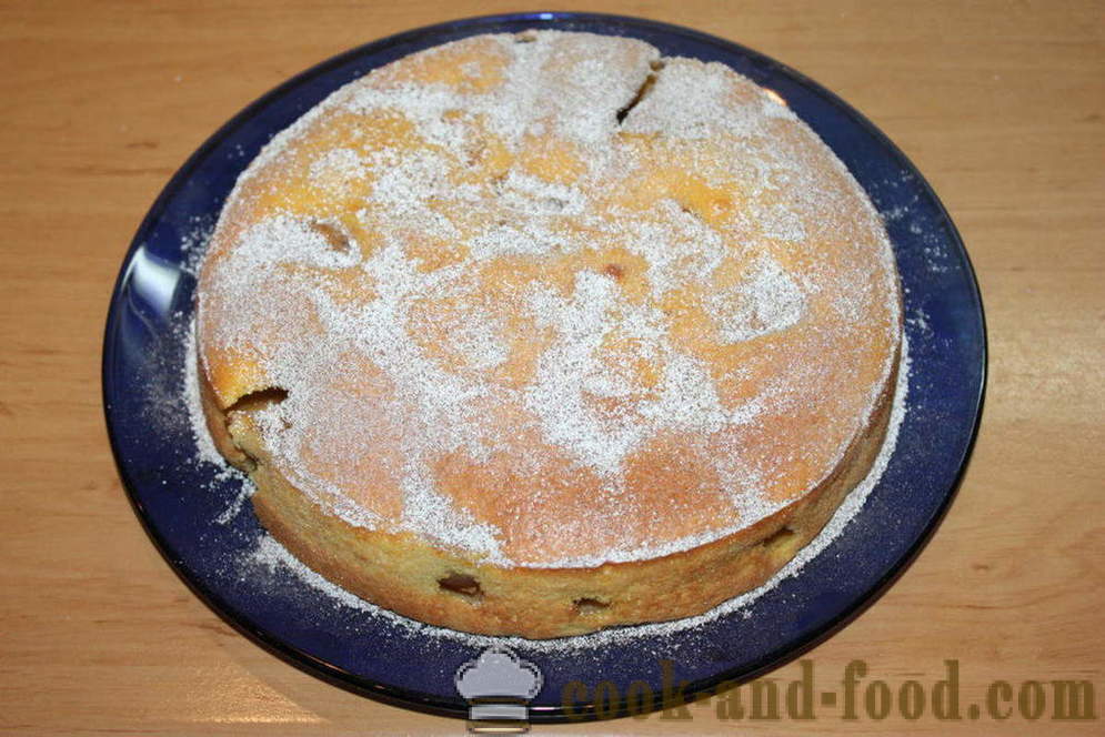 Pumpkin pie med æbler - hvordan man laver æbletærte med græskar og æble, med en trin for trin opskrift fotos