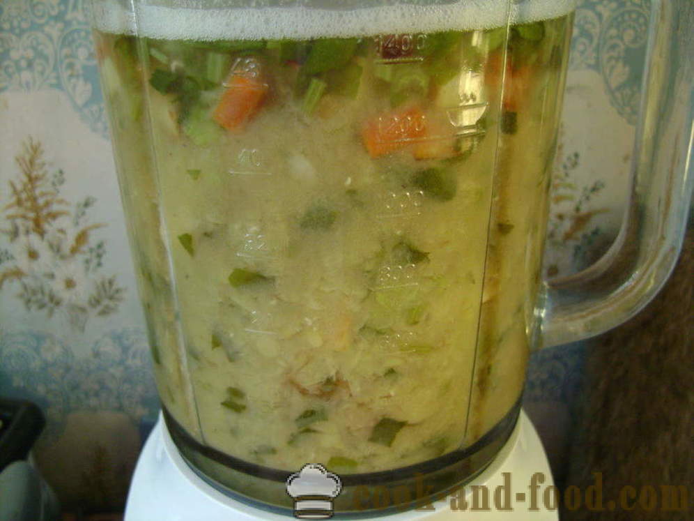 Suppe af linser - hvordan man kan koge suppe af linser, en trin for trin opskrift fotos