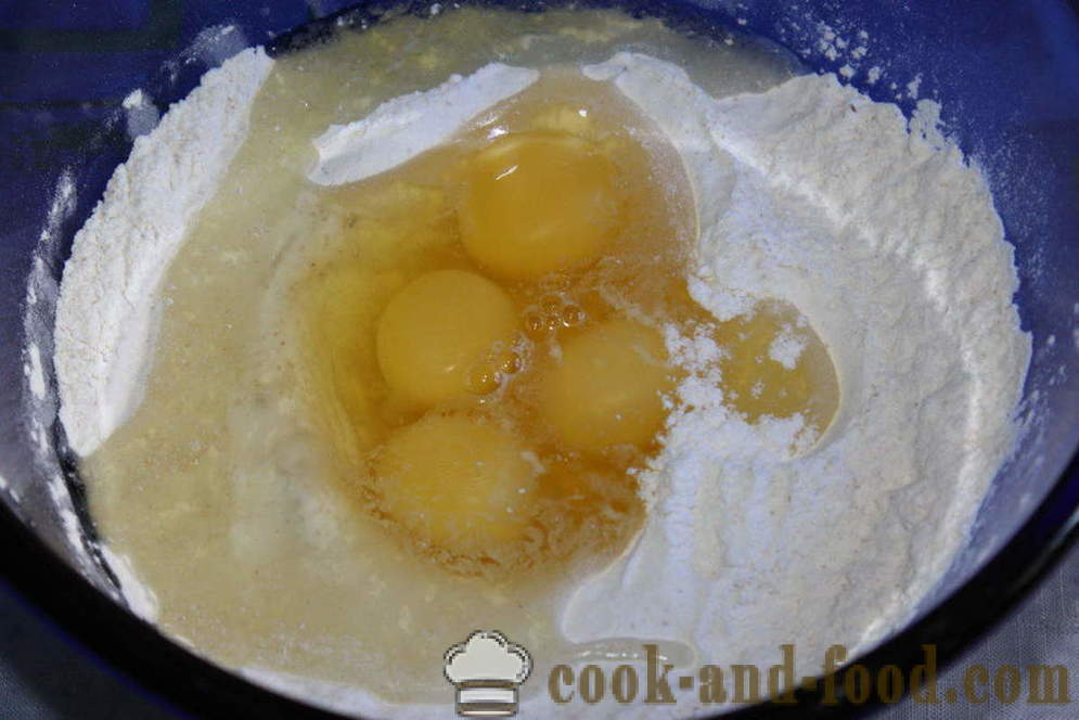 Hjemmelavet æg nudler uden vand - hvordan man laver nudler til suppe på æggene, skridt for skridt opskrift fotos