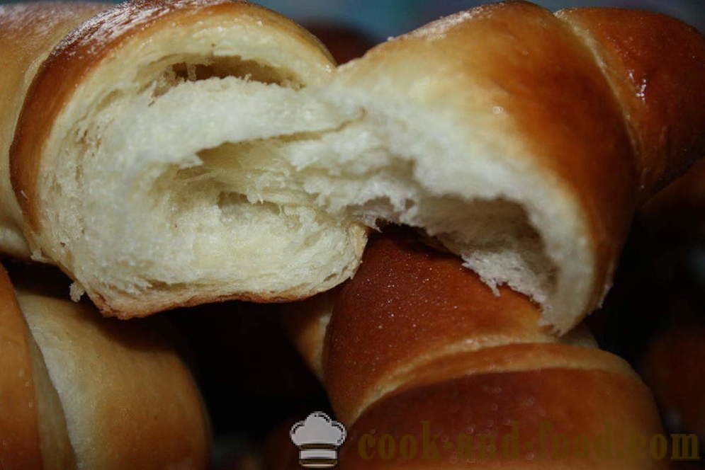 Rigtige franske croissanter - hvordan man tilbereder franske croissanter i hjemmet, trin for trin opskrift fotos