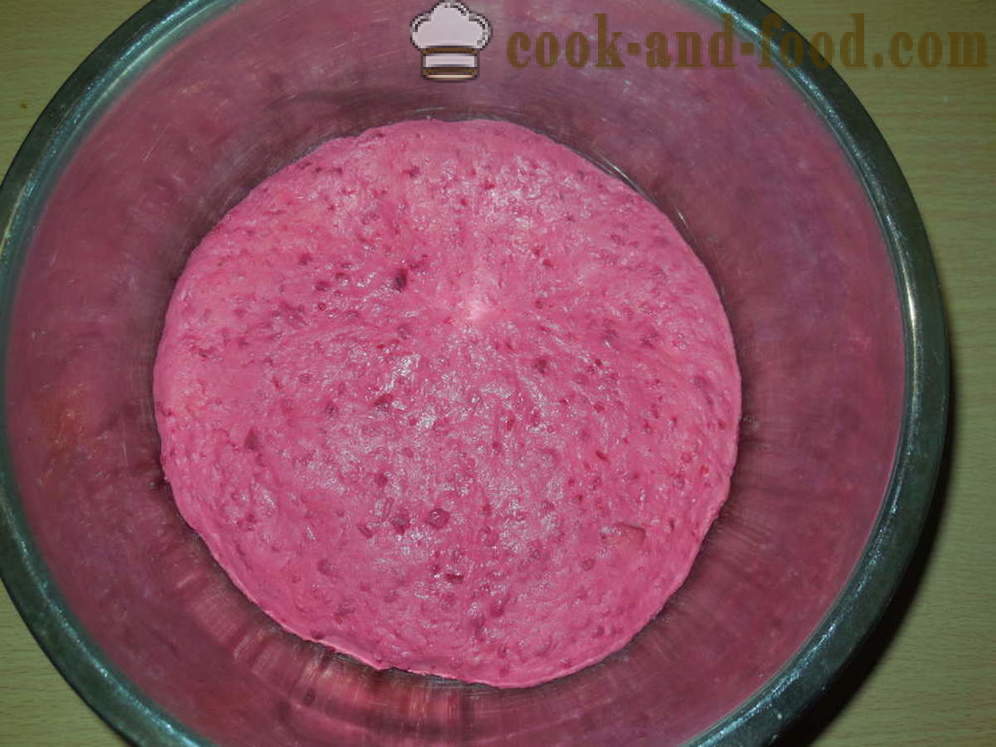 Ukrainske dumplings med hvidløg borscht til - hvordan til at bage boller med hvidløg i ovnen, med en trin for trin opskrift fotos