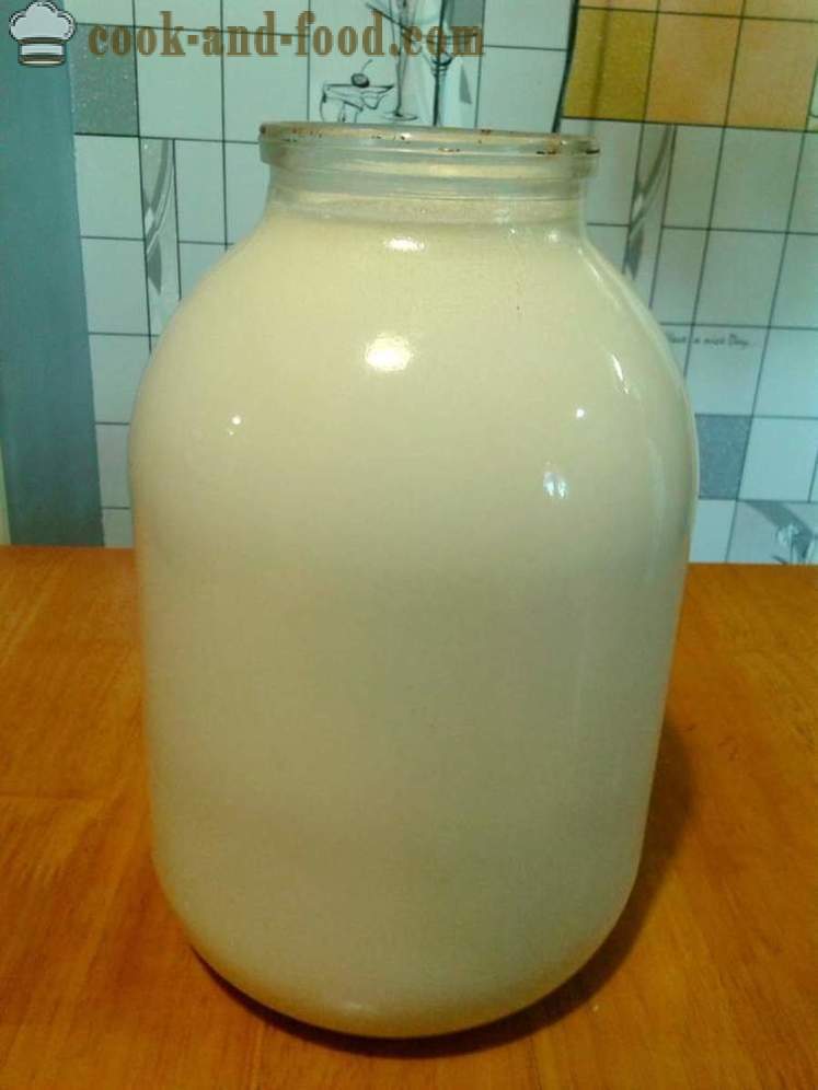 Hytteost fra sur mælk - hvordan man laver hytteost fra sur mælk, en trin for trin opskrift fotos