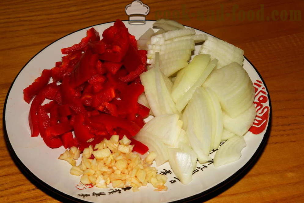 Oksekød Stroganoff uden creme fraiche og tomatpuré - hvordan at tilberede en lækker oksekød stroganoff med sovs, en trin for trin opskrift fotos