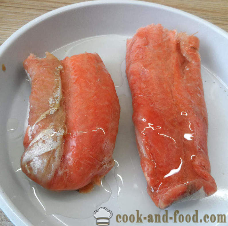 Spicy saltet fisk derhjemme - hvordan man laver krydret saltet fisk, trin for trin opskrift fotos