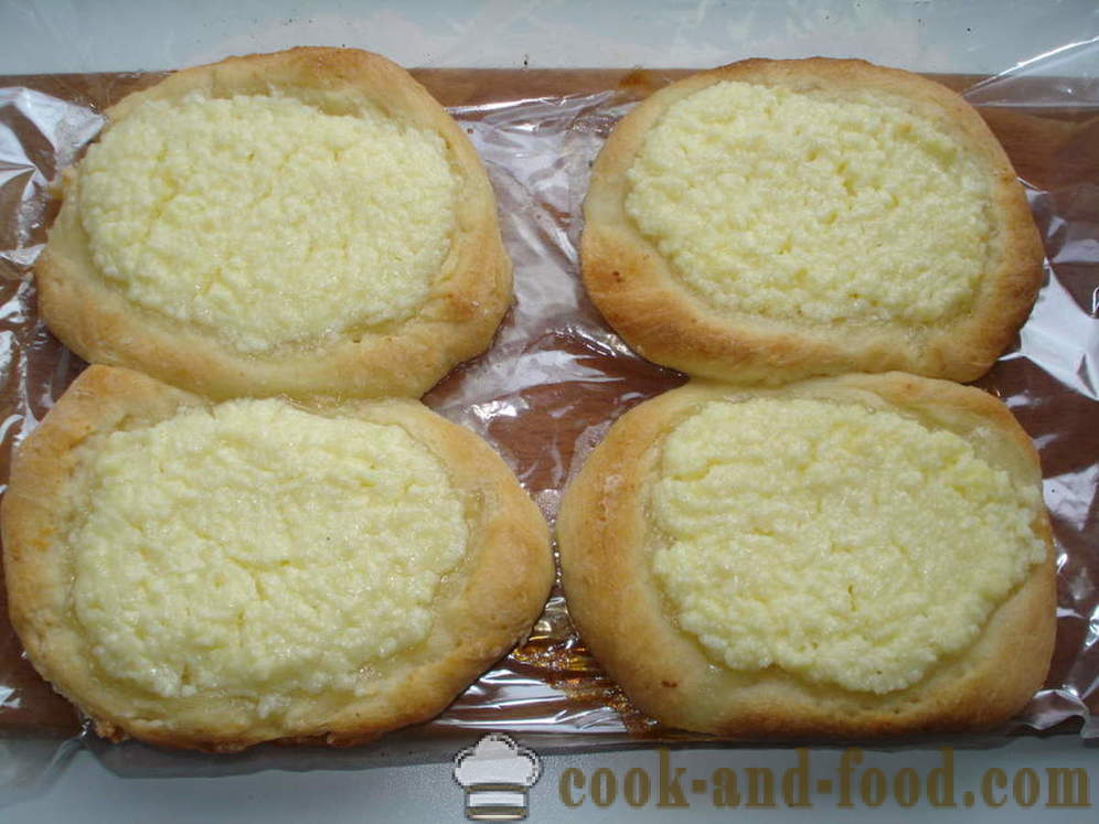 Cheesecake med dej i ovnen - hvordan man laver cheesecake med hytteost, en trin for trin opskrift fotos