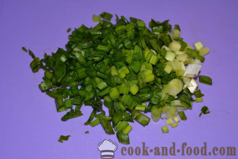 Velsmagende salat af artiskok og gulerødder og grønne løg - hvordan man forbereder en salat af artiskok og gulerødder opskrift med et foto