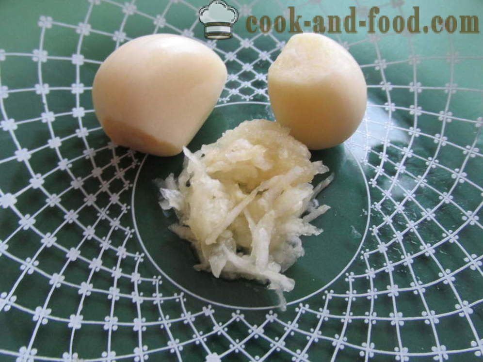 Original snack på kiks: flødeost, hvidløg, mayonnaise og gulerod - hvordan man laver ost forretter, en trin for trin opskrift fotos