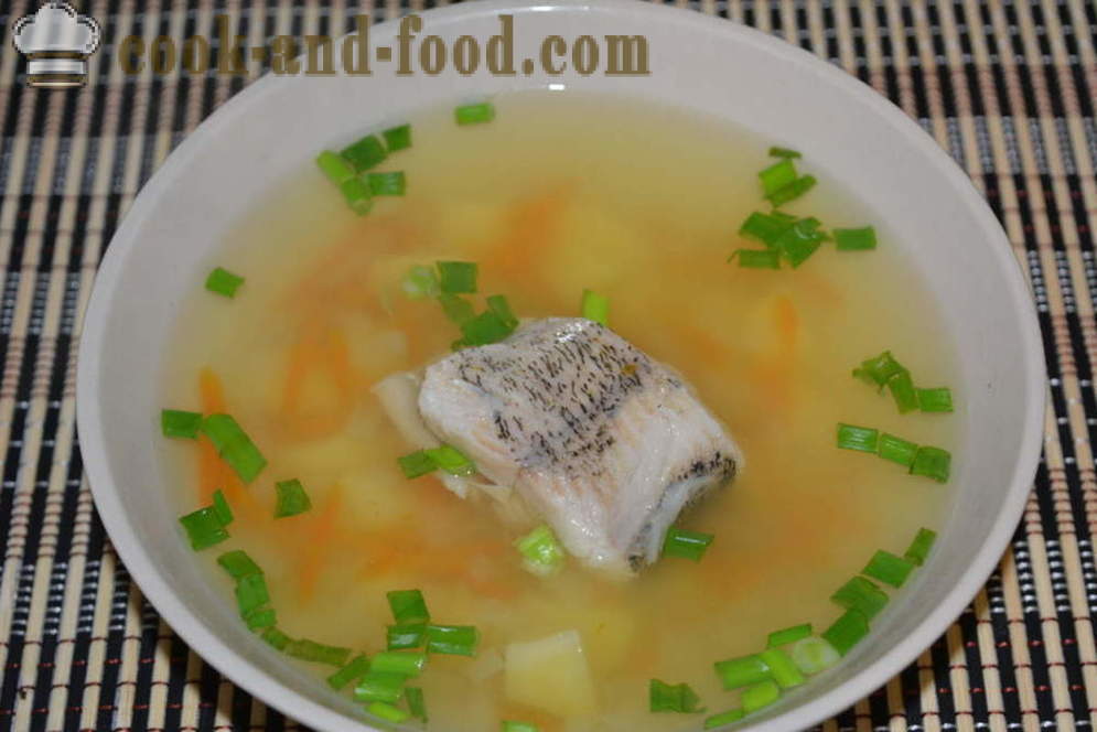 Lækker suppe fra gedder i hjemmet - hvordan man kan tilberede fisk suppe fra en gedde, en trin for trin opskrift fotos