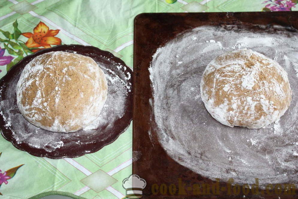 Opskrift på rugbrød i ovnen - hvordan til at bage rugbrød derhjemme, trin for trin opskrift fotos