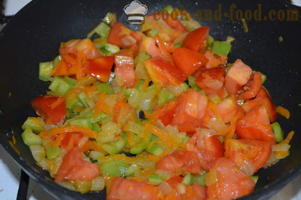 Lækker smuldrende boghvede med grøntsager i en gryde - hvordan man kan lave mad boghvede med grøntsager, en trin for trin opskrift fotos