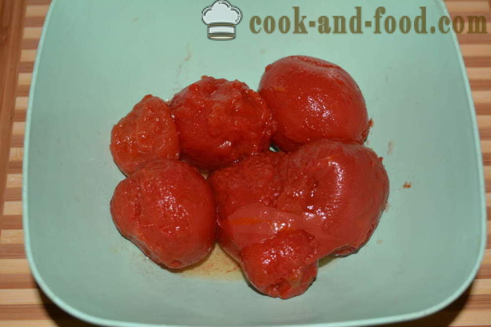Tomat suppe med kødboller - hvordan man laver tomatsuppe med kødboller, med en trin for trin opskrift fotos