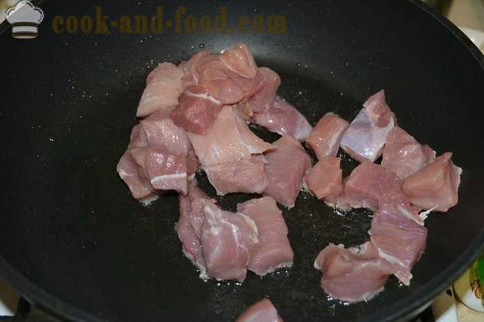Lækker boghvede med kød på en pande - hvordan man kan tilberede boghvede grød med kød, en trin for trin opskrift fotos