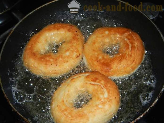 Hjemmelavet donuts luft af smelteost - hvordan man laver donuts luft, en trin for trin opskrift fotos