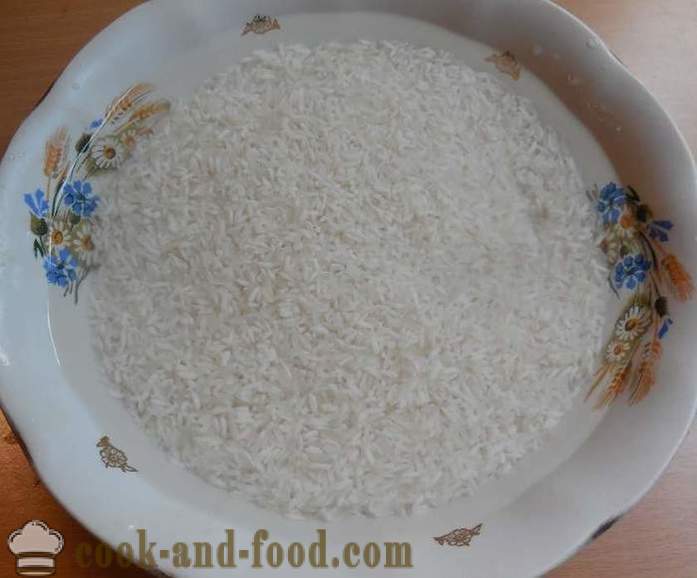 Sådan koger sprøde ris pynt i en gryde korrekt - hvordan at brygge ris på vandet - en trin for trin opskrift fotos