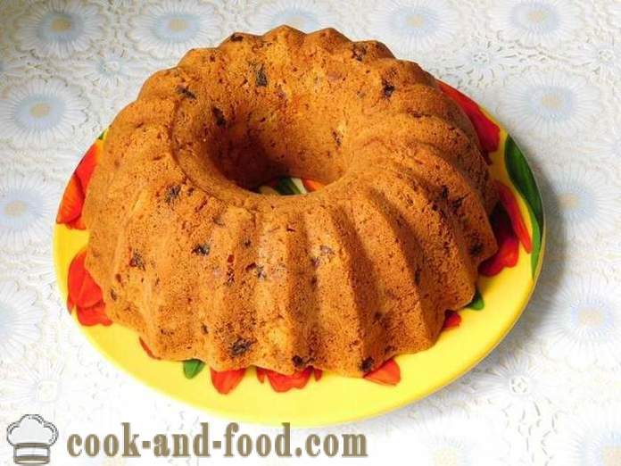 Den mest lækre engelsk påske Simnel Cake - hvordan man laver en kage uden gær - trin for trin opskrift fotos