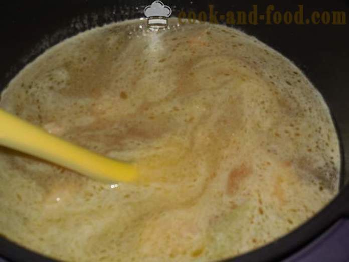 Ært suppe i multivarka, med kød og røgede pølser - hvordan man laver ærtesuppe - en trin for trin opskrift fotos