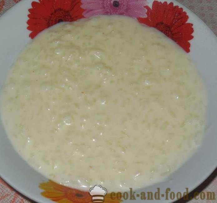 Lækker ris grød med mælk og vand i en gryde: væske og klassisk (tyk) - en trinvis opskrift med billeder hvordan man laver ris grød med mælk