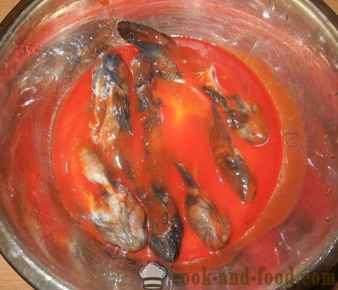 Lækre stegte kutling i tomatsovs, sprød - opskrift med fotos hvordan man laver sort tyr