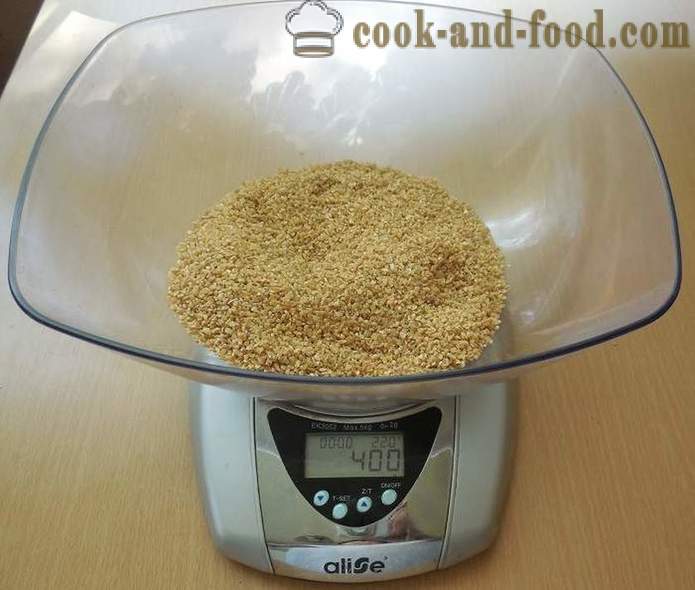 Løs hvede grød på vandet i multivarka - hvordan man kan brygge hvede grød på vandet - opskriften med et foto