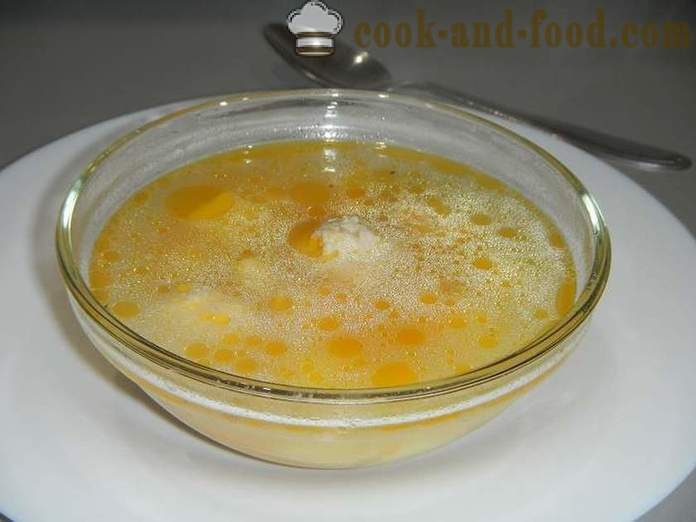 Lækker suppe med kødboller og nudler - en trinvis opskrift med fotos, hvordan man koge suppe med kødboller
