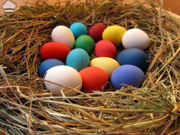 Malede æg eller Krashenki - hvordan til at male æg til påske