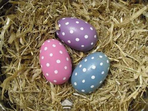 Påskeæg - hvordan til at dekorere æg til påske